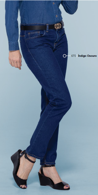 Pantalón de mezclilla para dama